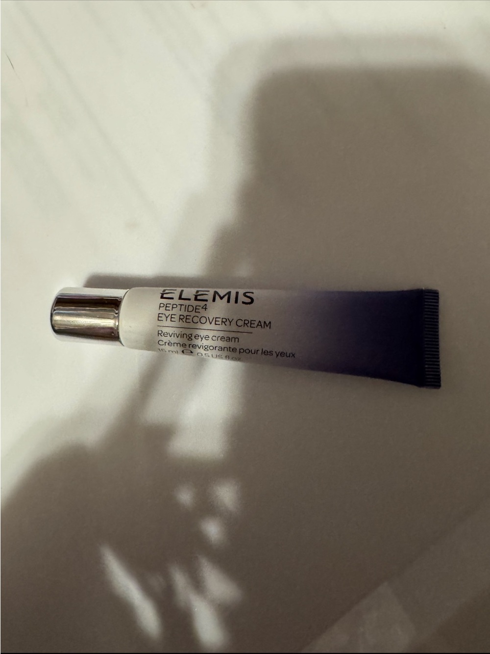 ELEMIS Peptide⁴ Eye Recovery Cream - White & Purple Ombre